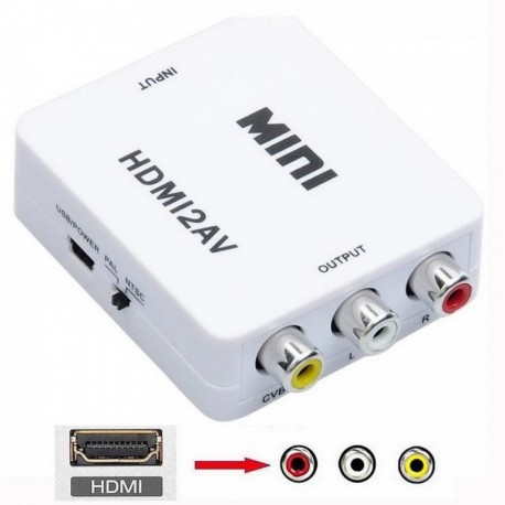 Conversor HDMI a RCA